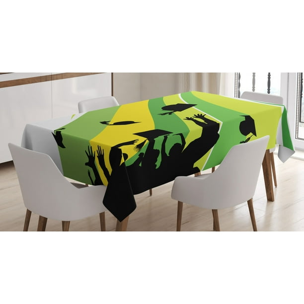 School theme table mat